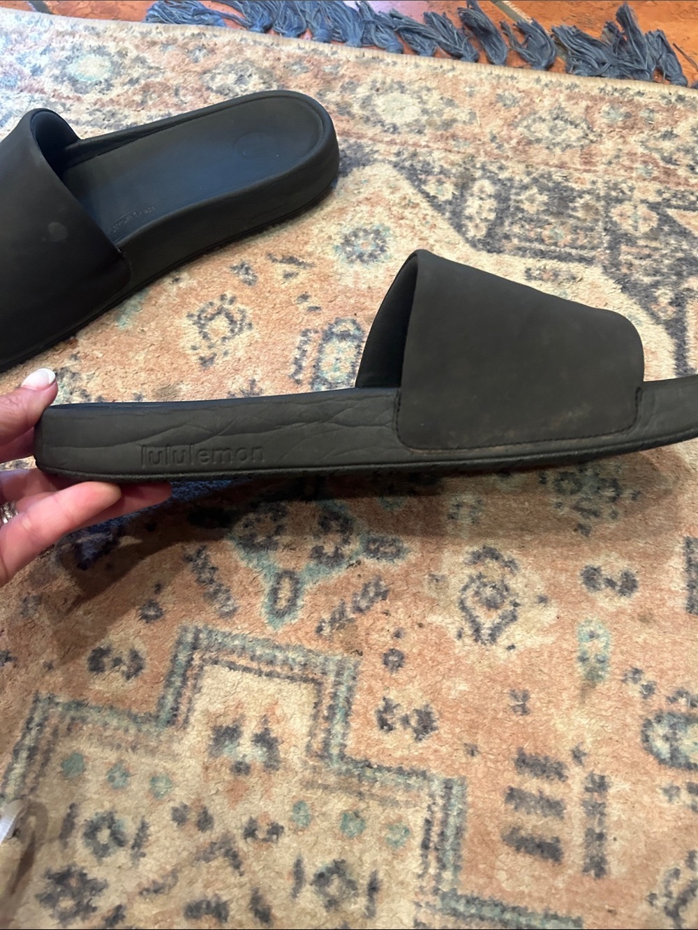 lululemon athletica Restfeel Slide Sandals - Black - Picture 4 of 12